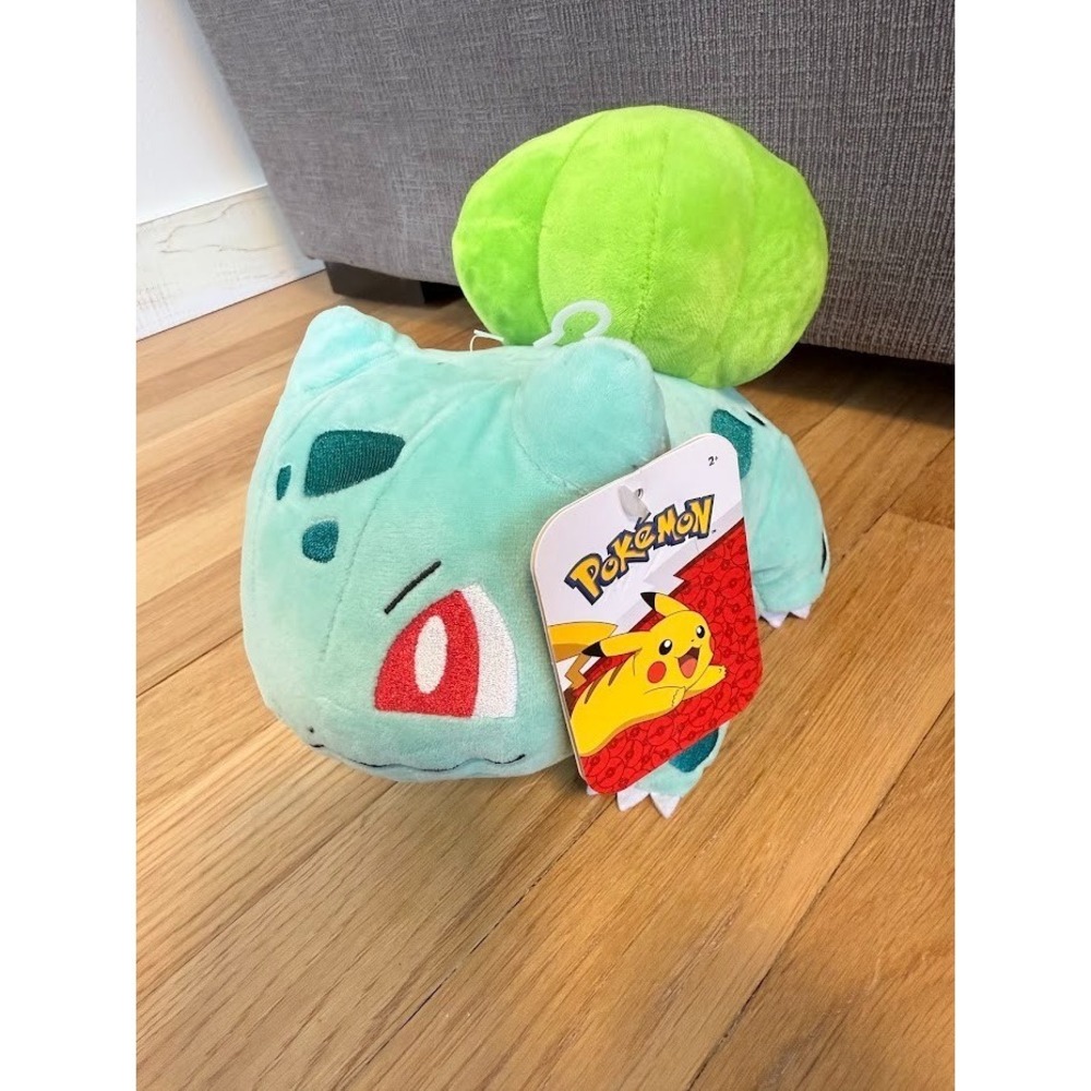 8" Bulbasaur Poke Plush Dolls Pokemon Authentic Official Jazwares New With Tags